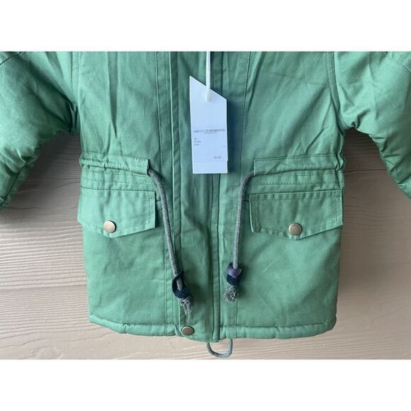 Olive Denim Bay Kids Jacket 3T - Picture 3 of 10